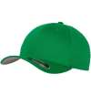 YP004 6277 Flexfit Fitted Baseball Cap Pepper Green colour image